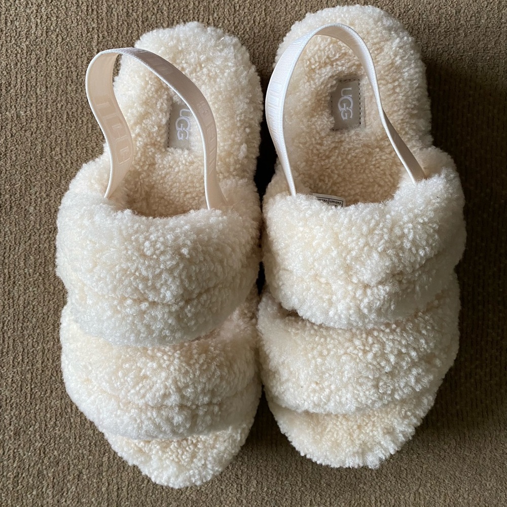 UGG Oh Fluffita Slippers NWOT